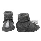Baby Trageschuhe Merino Grau 50/56