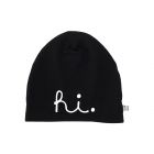 Beanie HI Schwarz Newborn