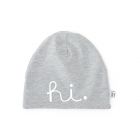 Beanie HI Grau Newborn