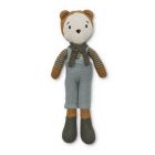 Tier Puppe Katze Kiley / Bär Robert Goldenes Karamell