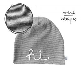 Beanie HI Streifen Newborn